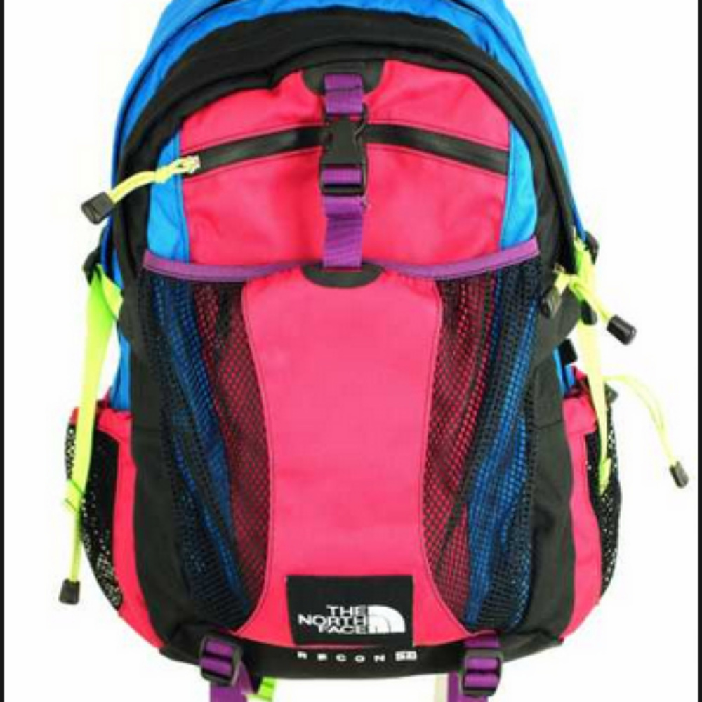 ISO NEON NORTH FACE BACKPACK